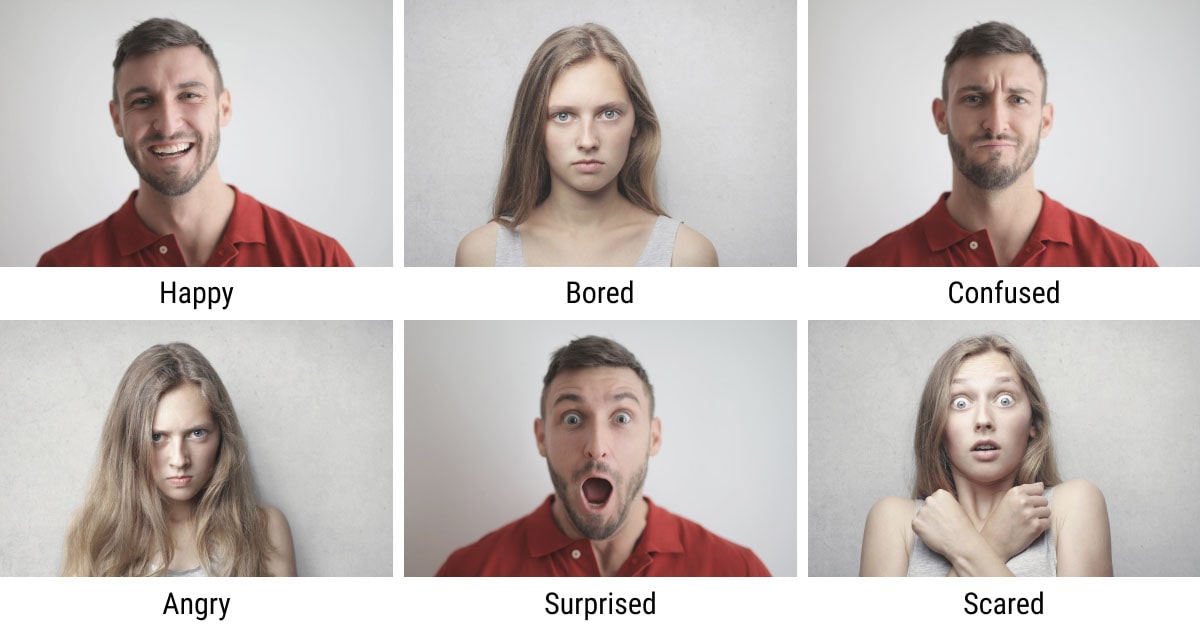AI reading human faces to recognize emotions