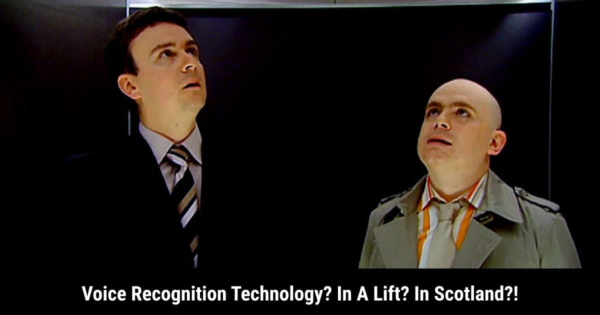 When the voice recognition technology works &hellip; and when it doesn&rsquo;t