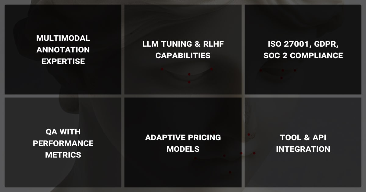 What to look for in annotation vendors