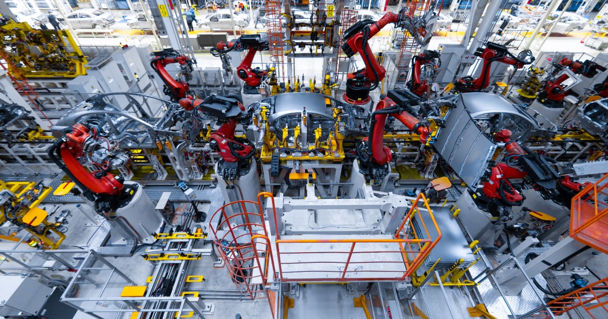 Modern factories are going automated