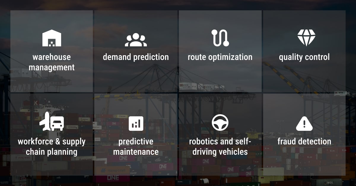 ML applications in logistics