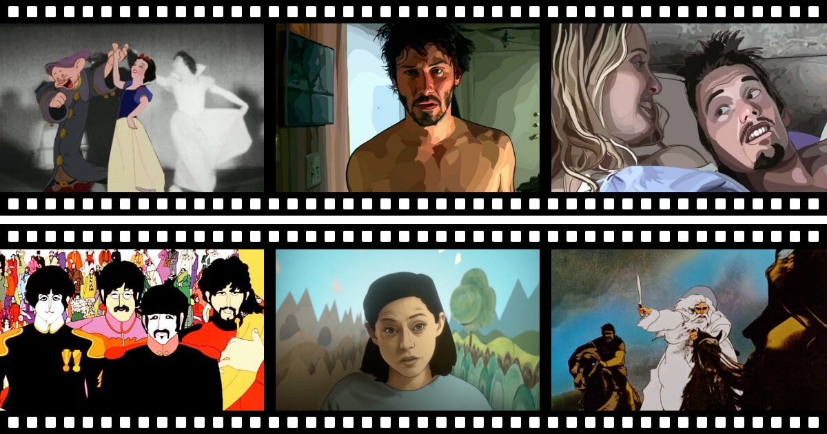 A roundup of rotoscoping animation in film