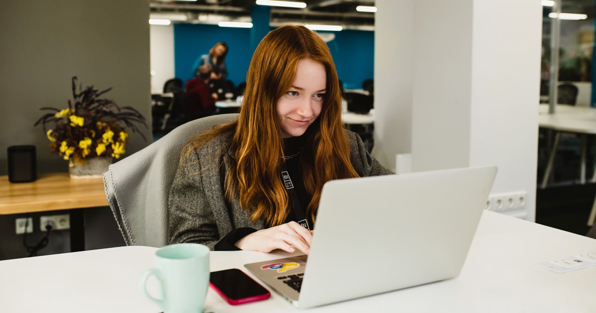 The Label Your Data team working in the office in Kyiv