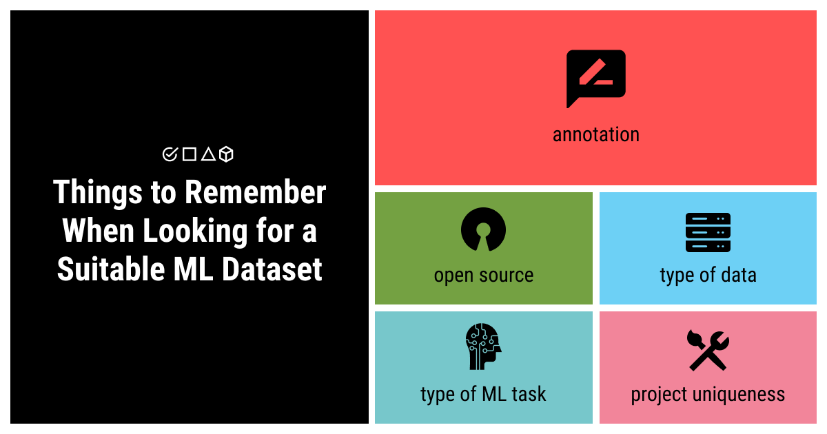 Open source datasets store for machine learning