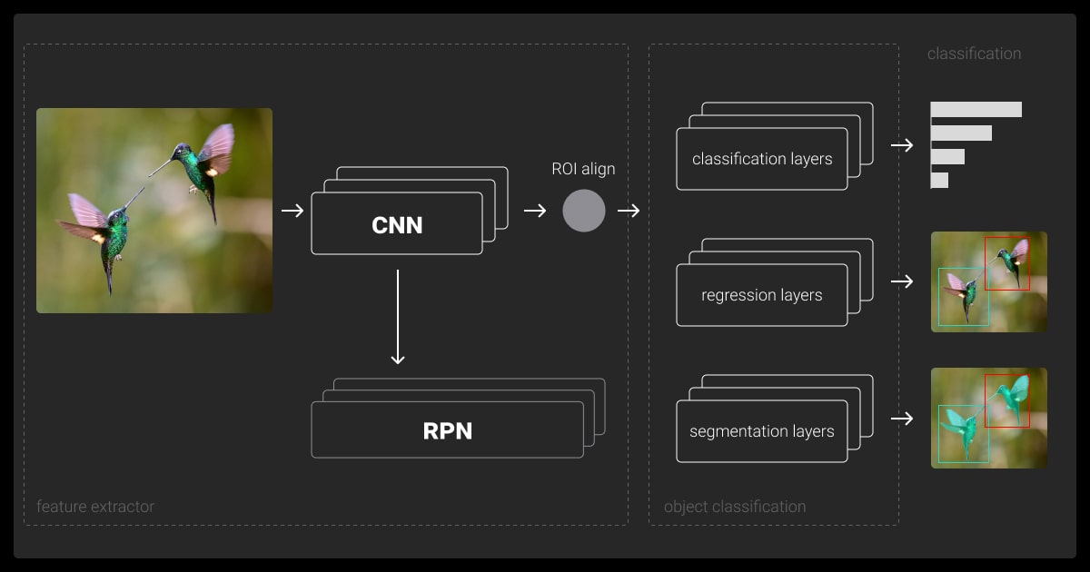 Using Mask R-CNN for instance segmentation