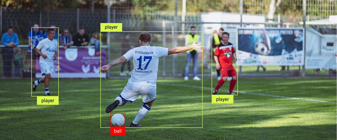 Player tracking and ball localization