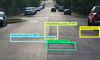 Image Annotation for Pavement Crack Detection
