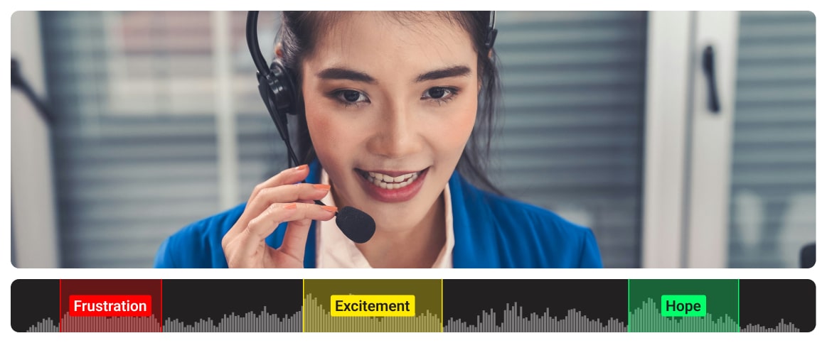 Audio labeling for call center logs