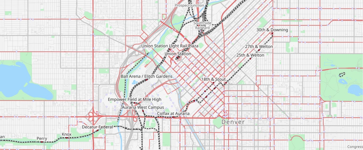 Road network mapping for urban planning